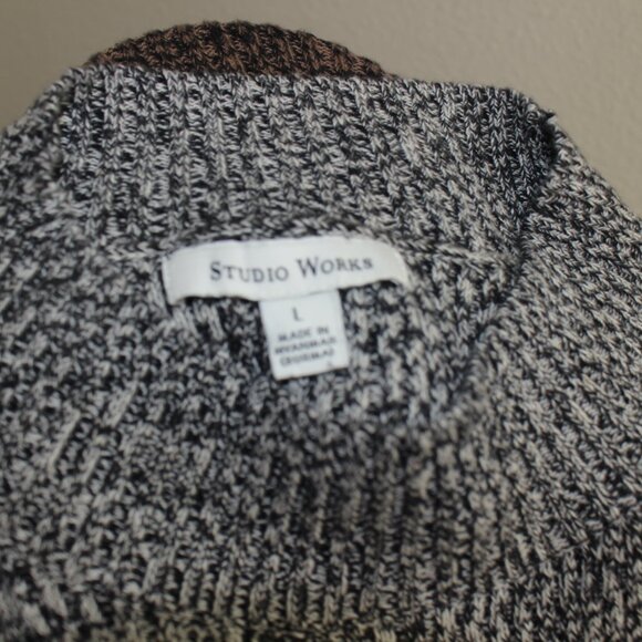 Studio Works Color Block Sweater - Picture 4 of 4